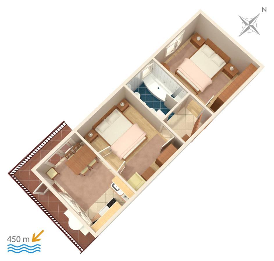 Apartments With A Parking Space Biograd Na Moru, Biograd - 860 Екстериор снимка